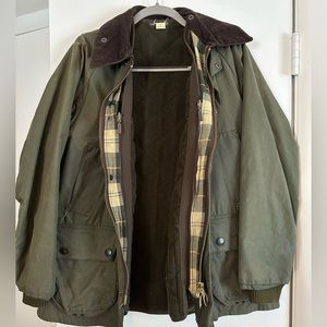 Barbour Classic Bedale Jacket with Removable Fleece Vest - Olive